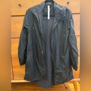 Black Lululemon Raincoat - worn once